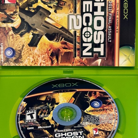 Tom Clancy's Ghost Recon 2 2011 Final Assault Xbox Complete in Box - Picture 3 of 3
